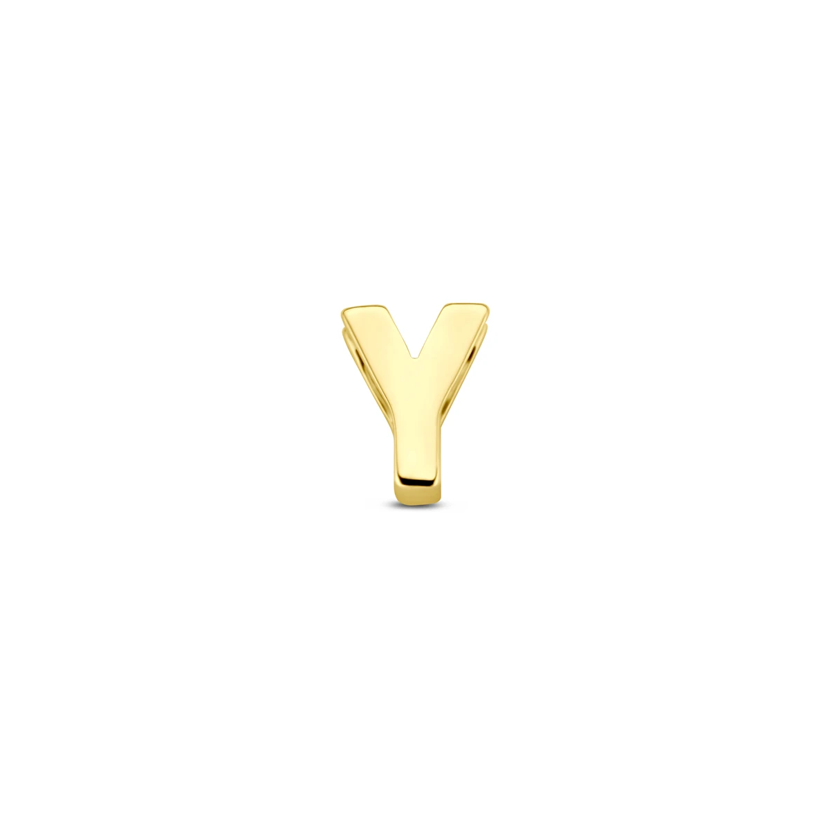 hanger letter 14K geelgoud
