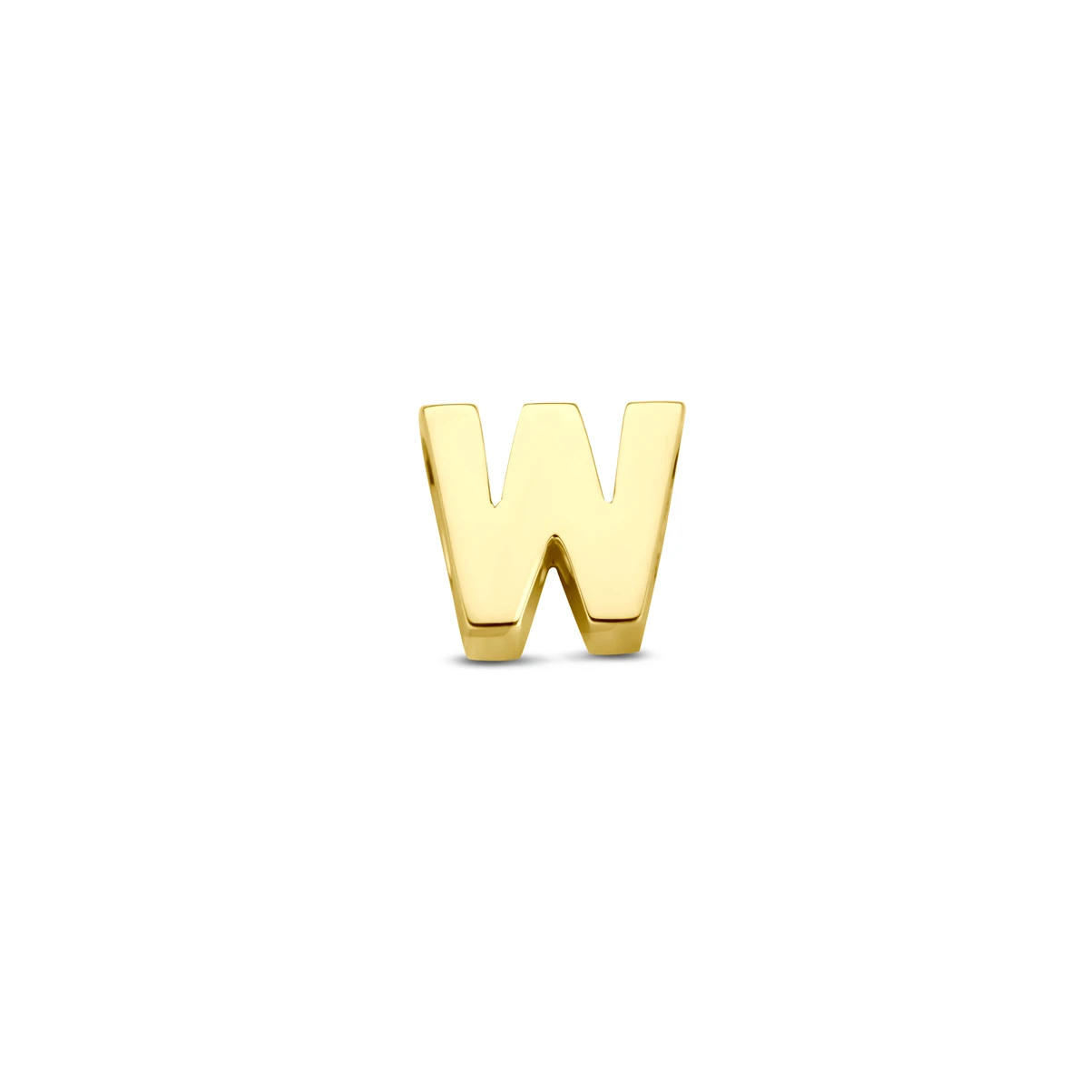 hanger letter 14K geelgoud