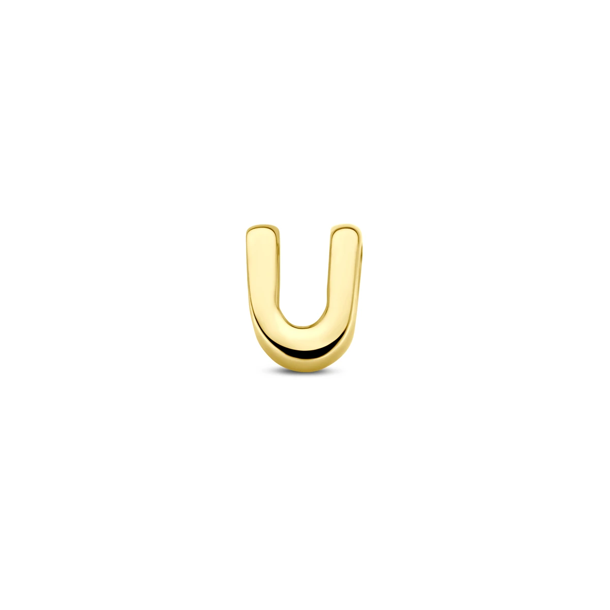 hanger letter 14K geelgoud
