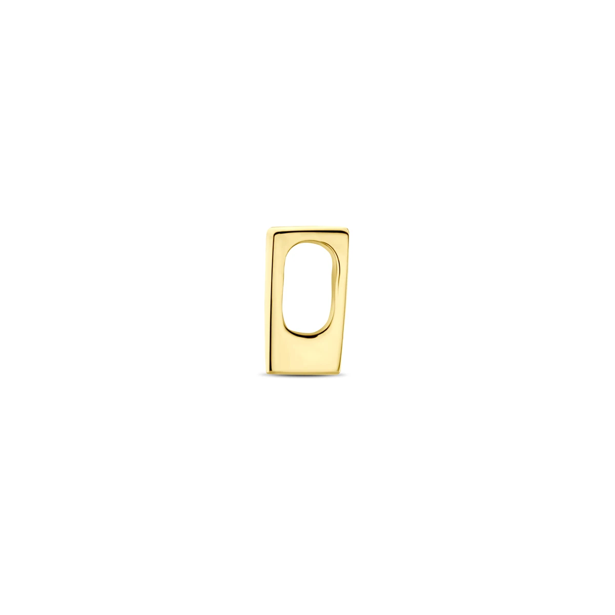 hanger letter 14K geelgoud