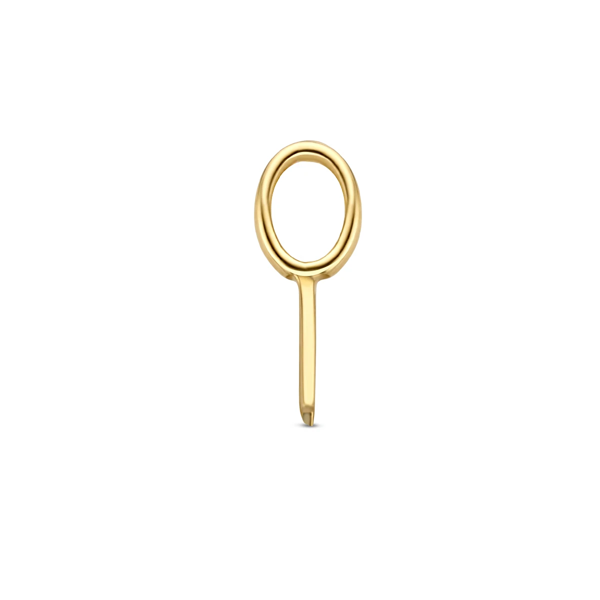 hanger letter 14K geelgoud