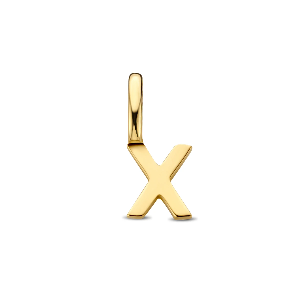 hanger letter 14K geelgoud
