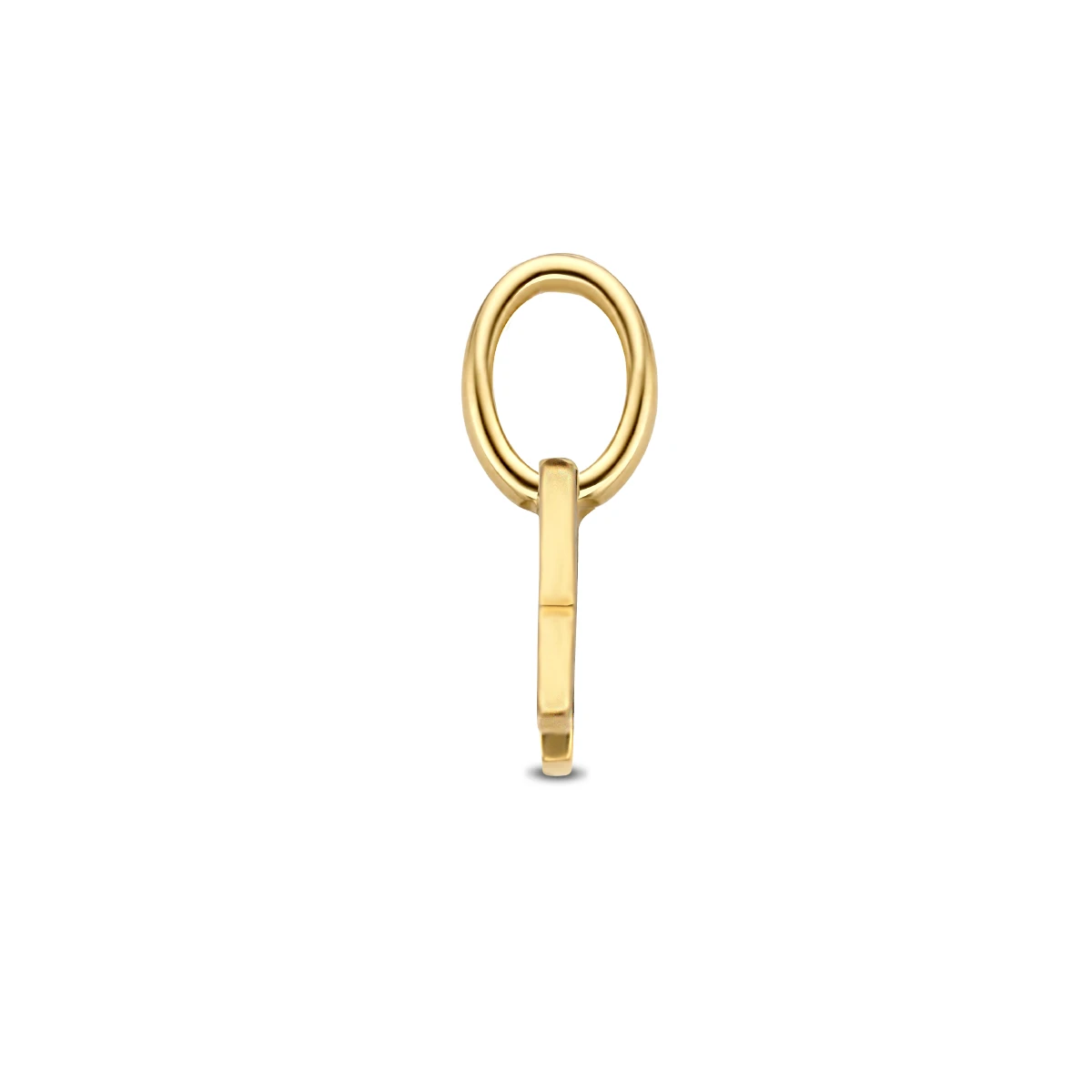 hanger letter 14K geelgoud