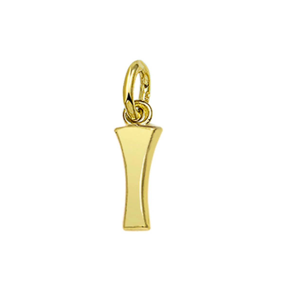 hanger letter 14K geelgoud
