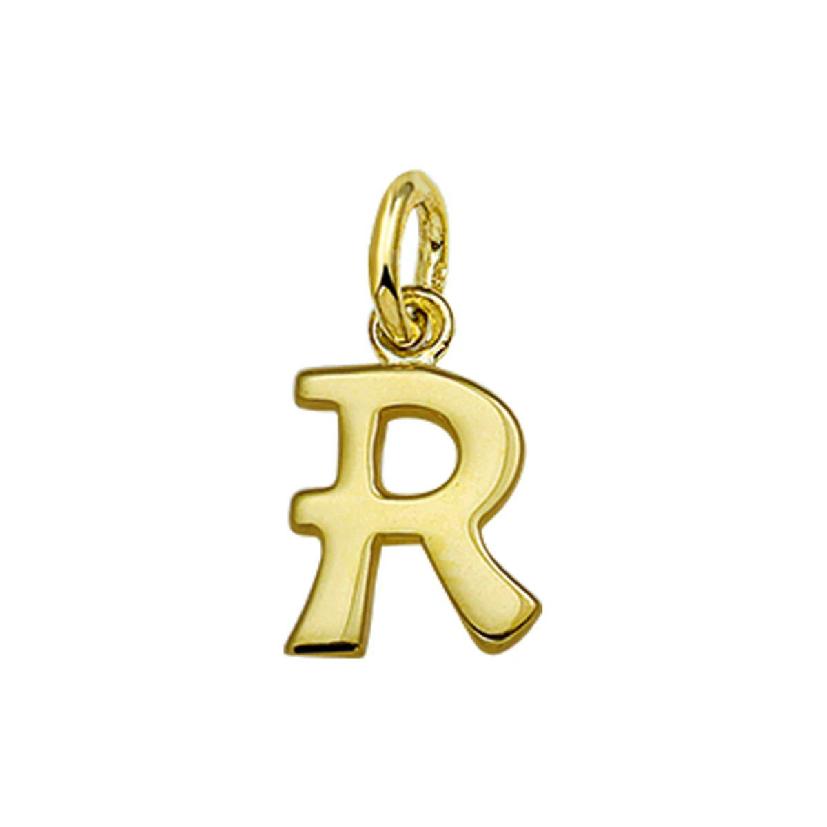 hanger letter 14K geelgoud