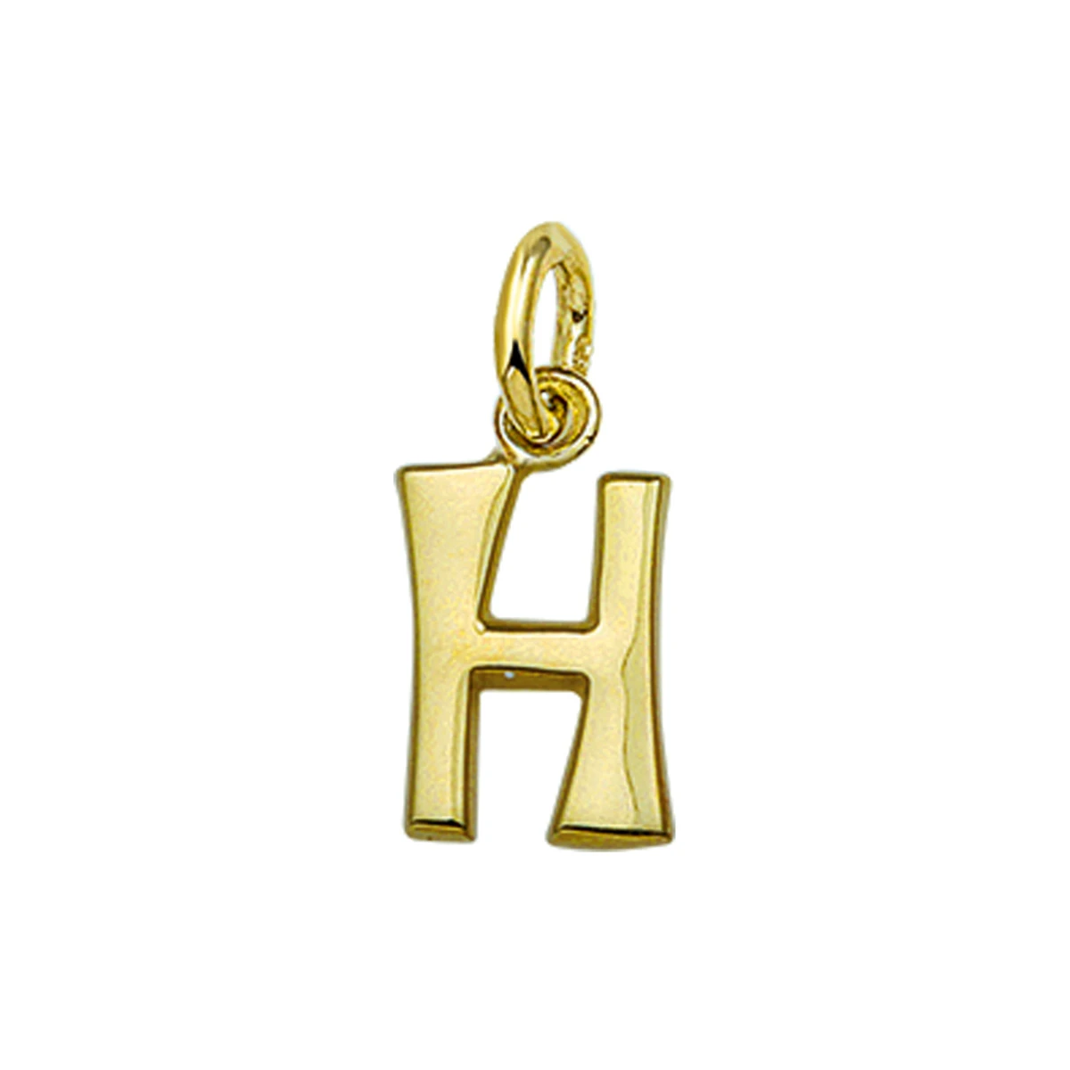 hanger letter 14K geelgoud