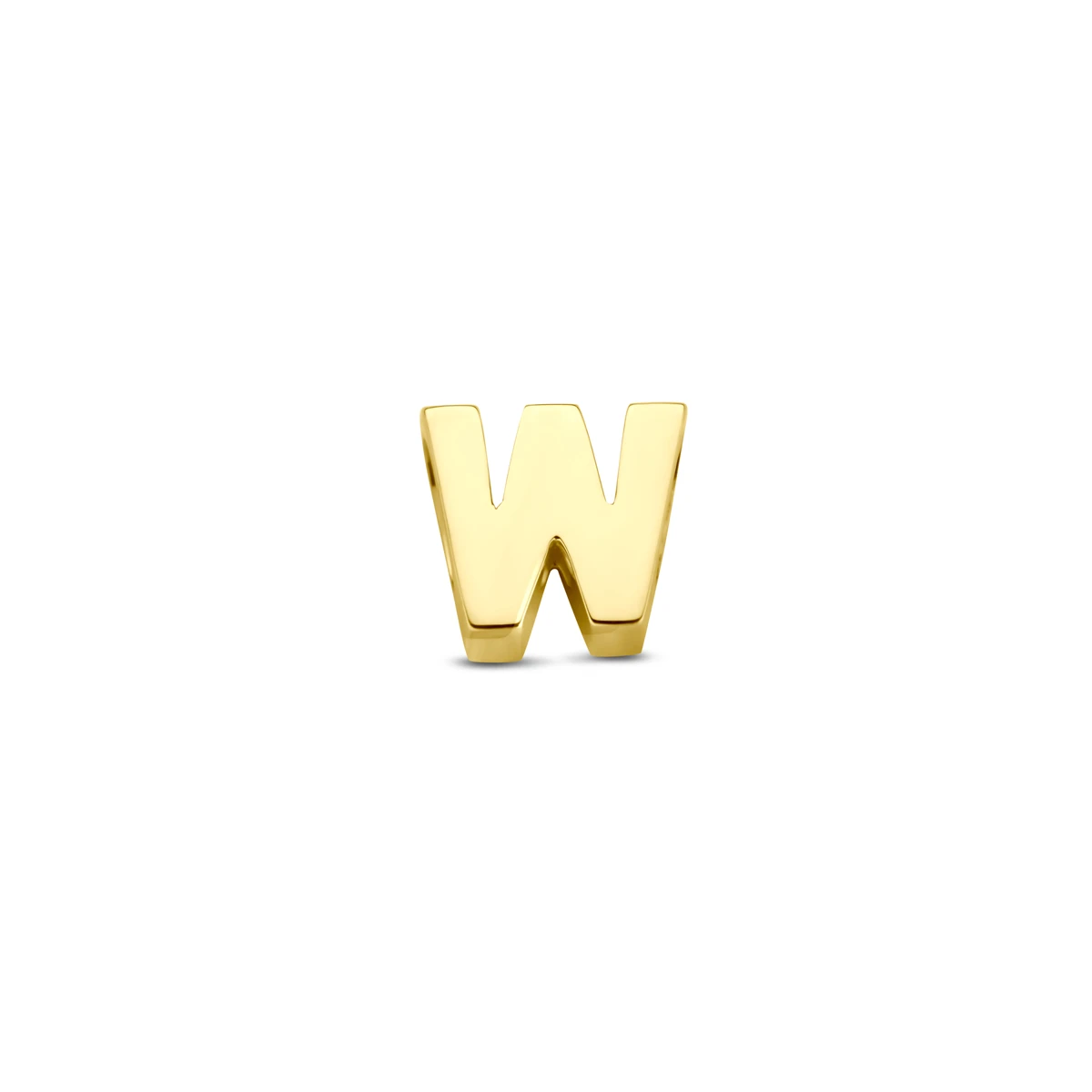 hanger letter 14K geelgoud