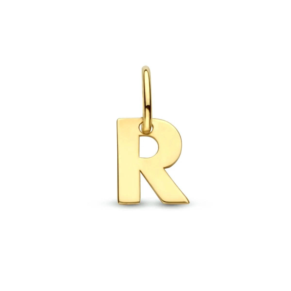 hanger letter 14K geelgoud