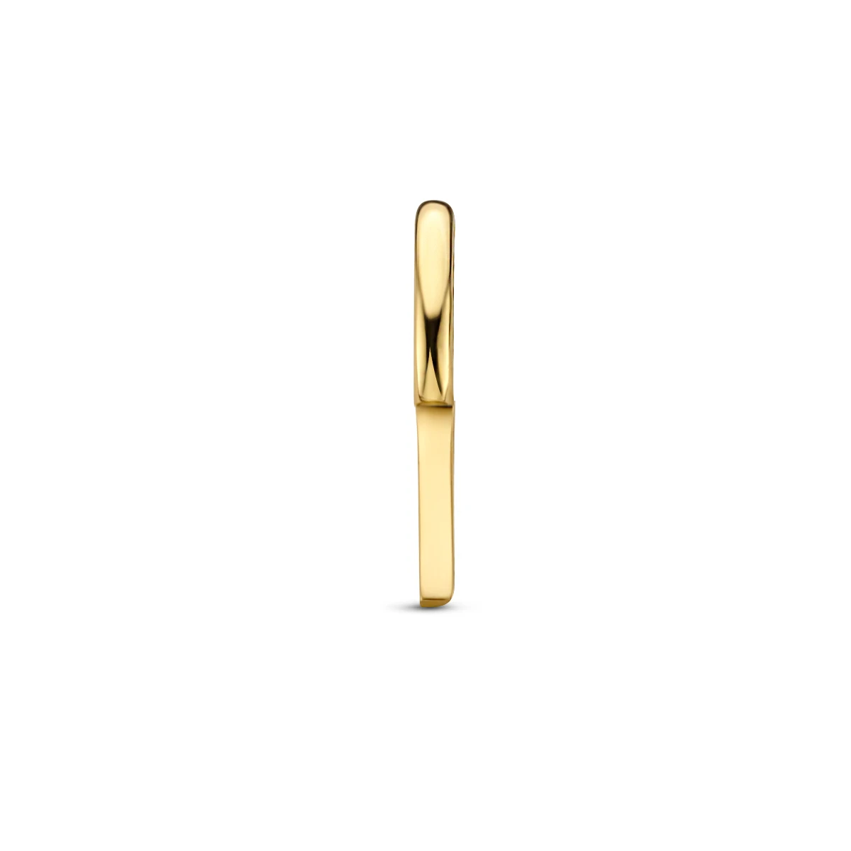 hanger letter 14K geelgoud