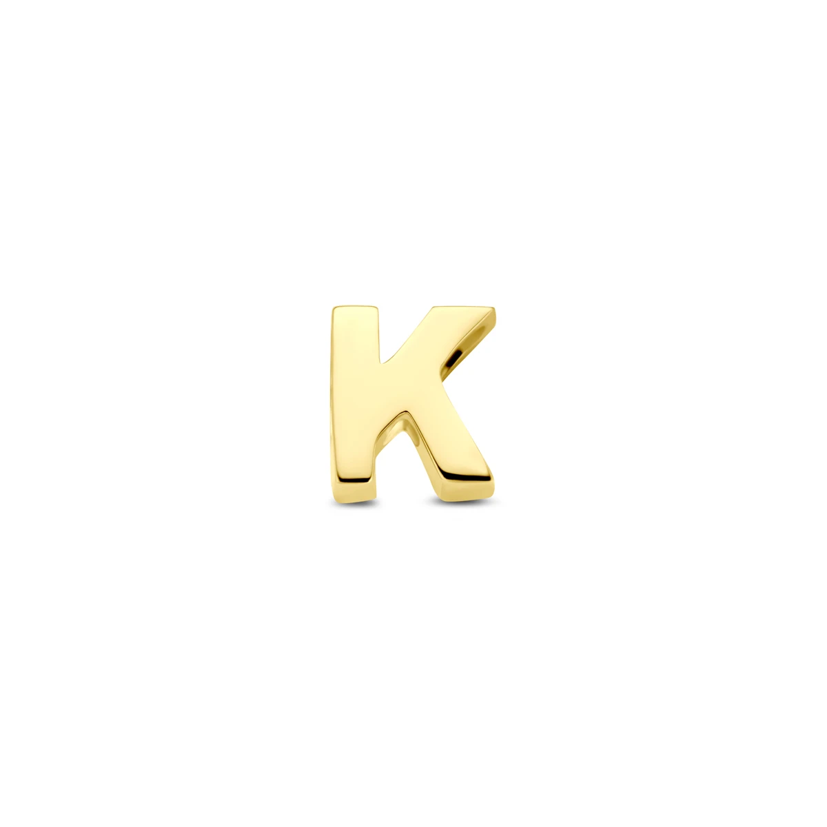 hanger letter 14K geelgoud