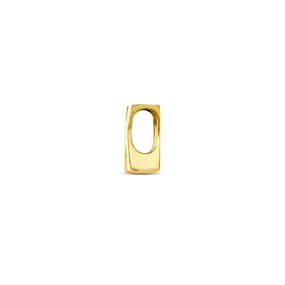 hanger letter 14K geelgoud