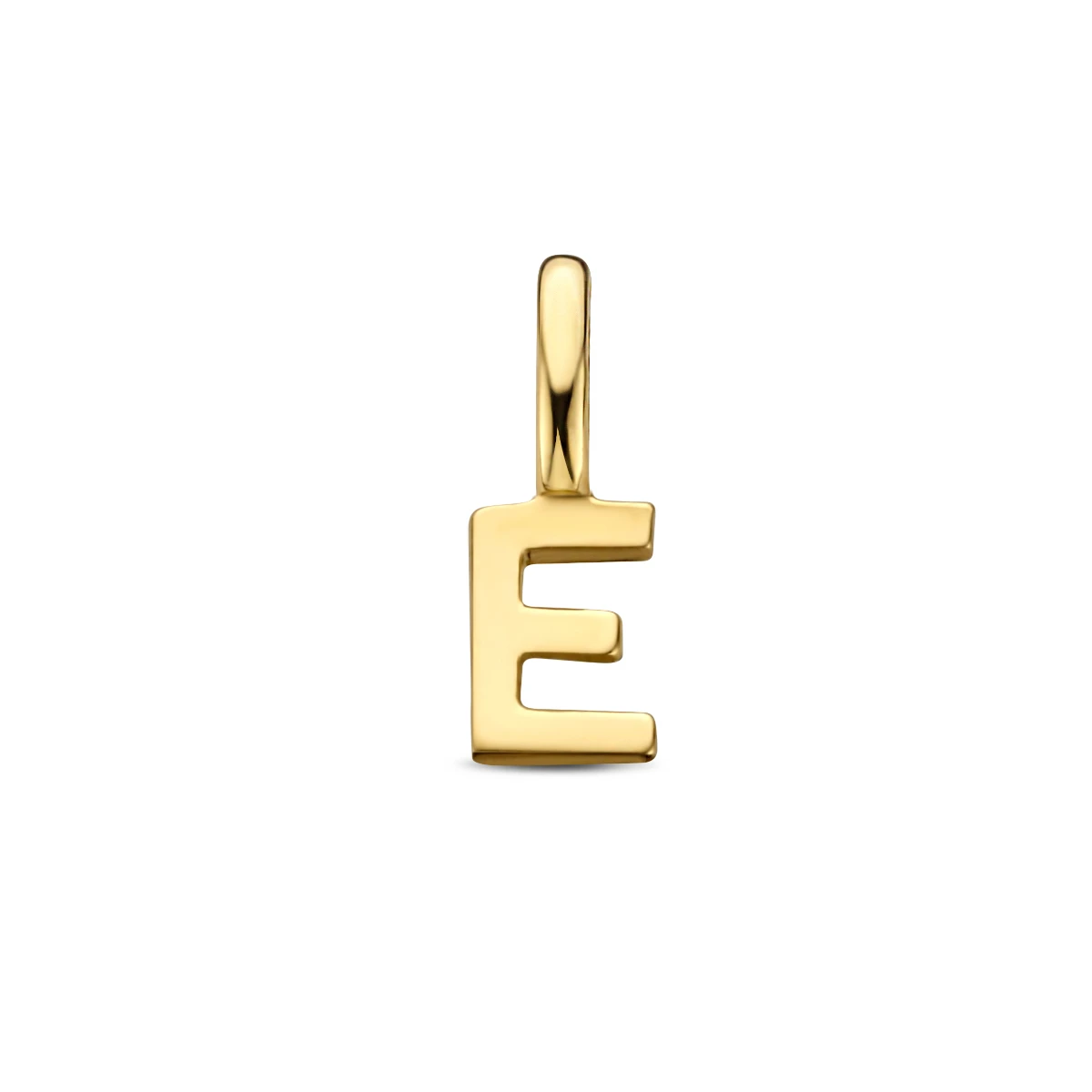 hanger letter 14K geelgoud