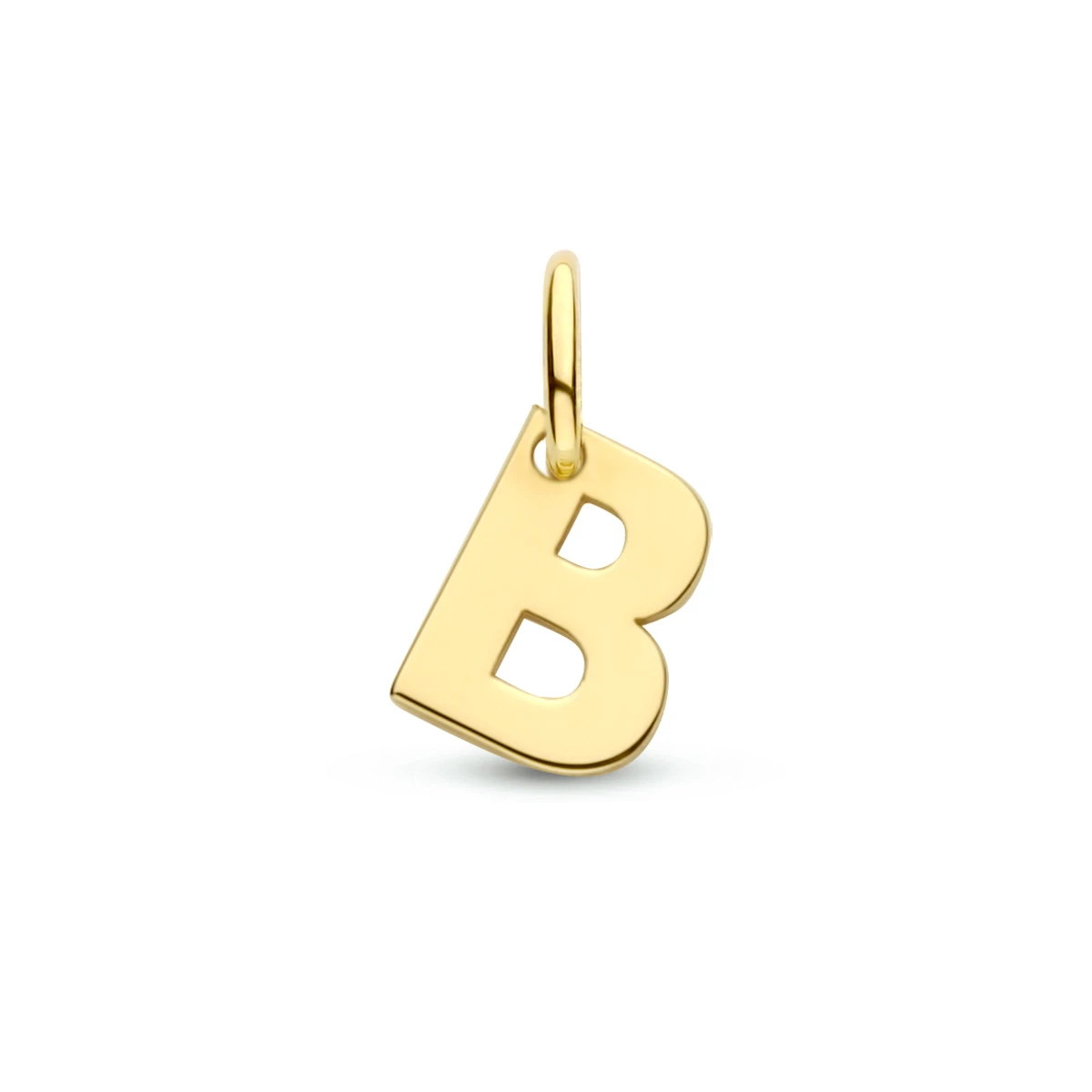 hanger letter 14K geelgoud