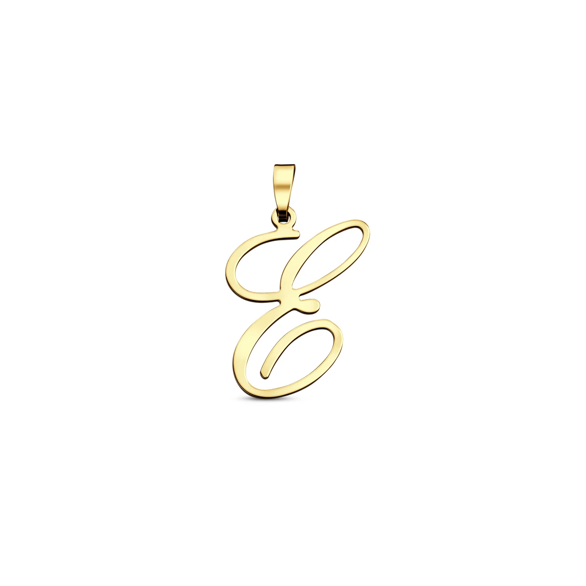 hanger letter 14K geelgoud
