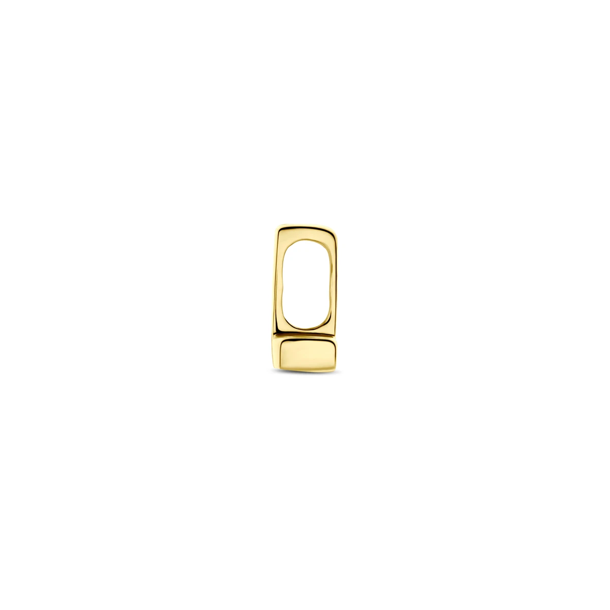 hanger letter 14K geelgoud