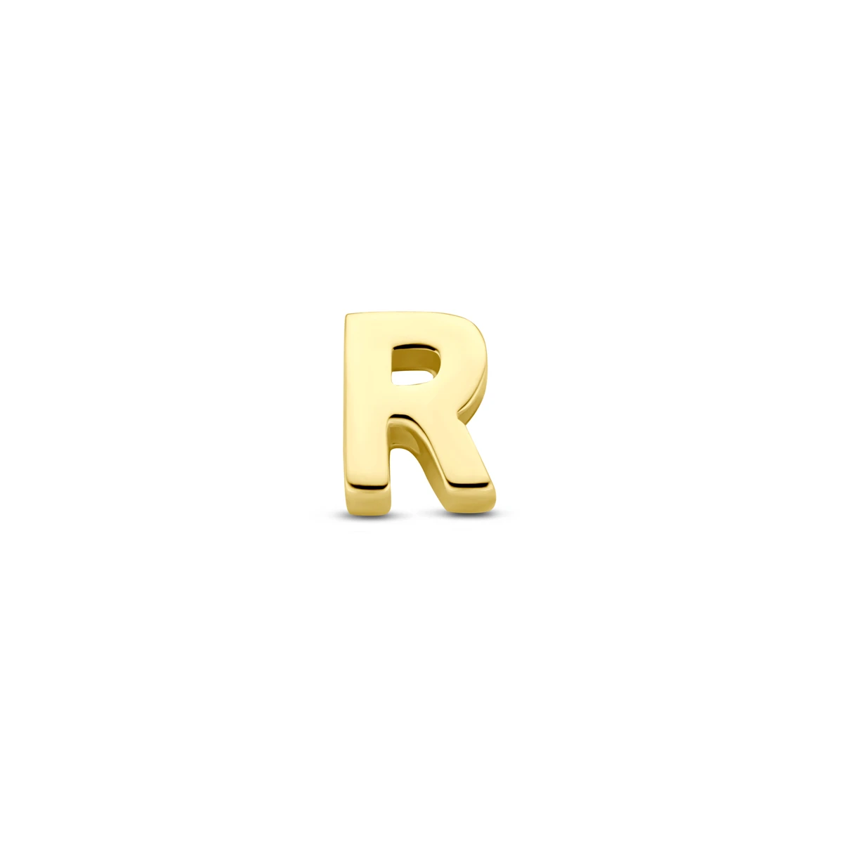 hanger letter 14K geelgoud