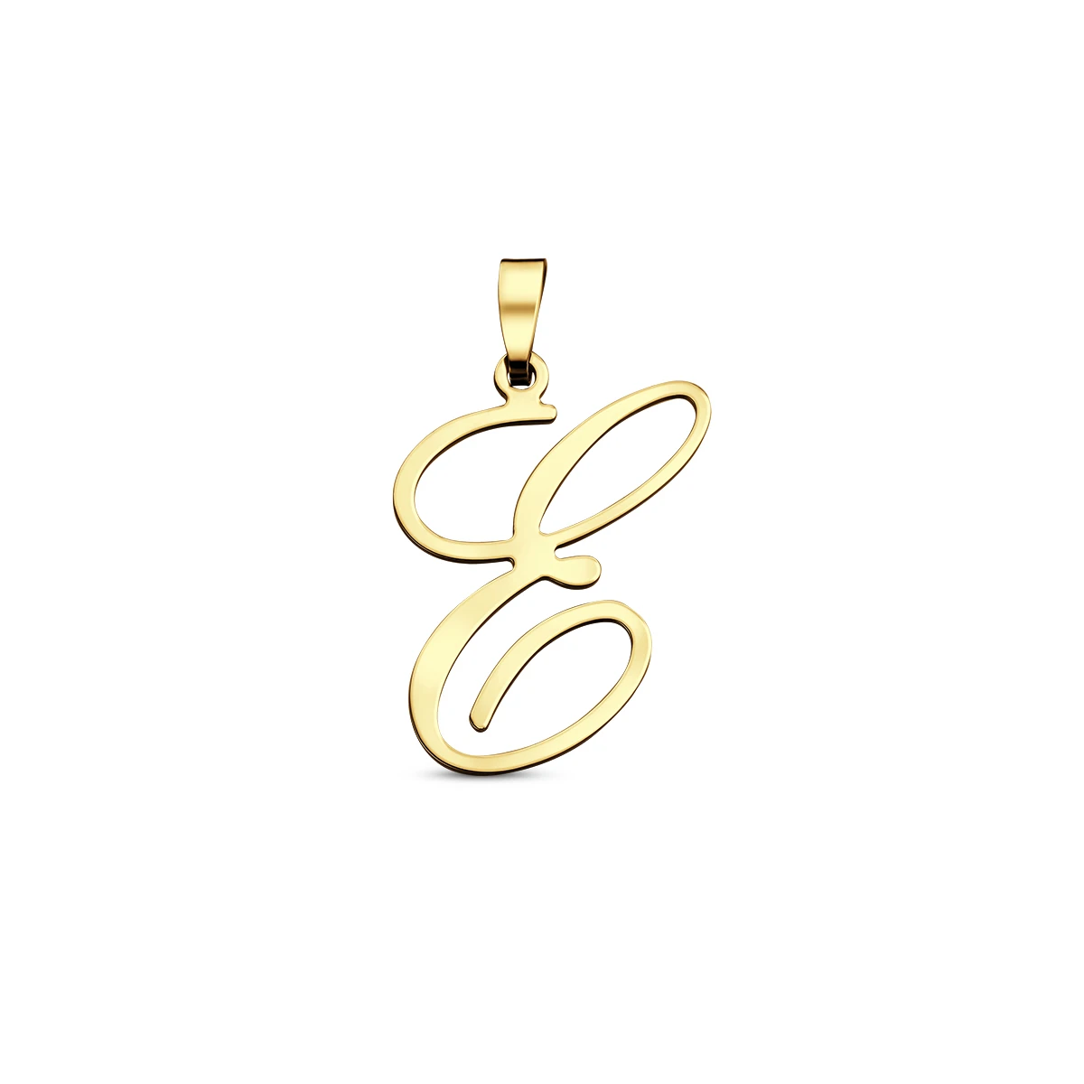 hanger letter 14K geelgoud
