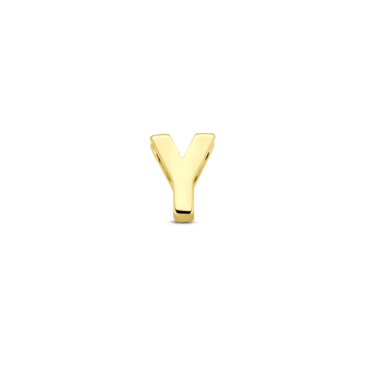 hanger letter 14K geelgoud