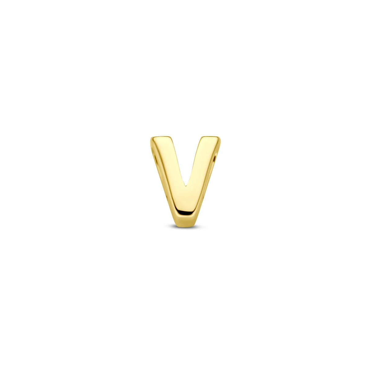 hanger letter 14K geelgoud