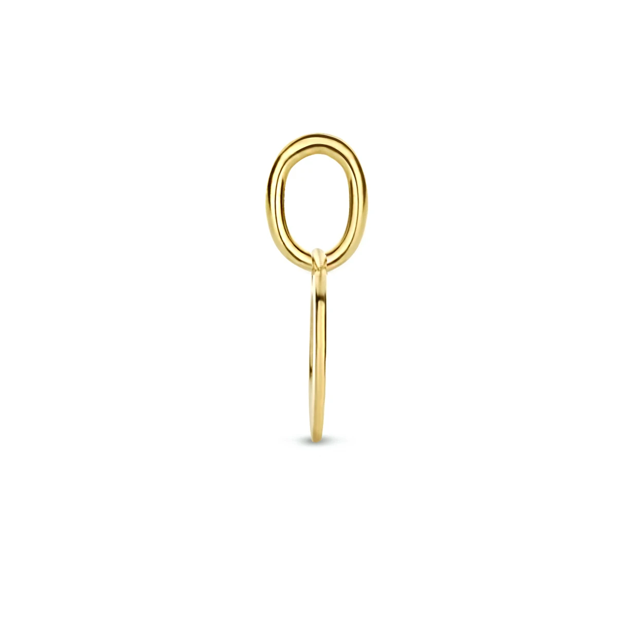 hanger letter 14K geelgoud