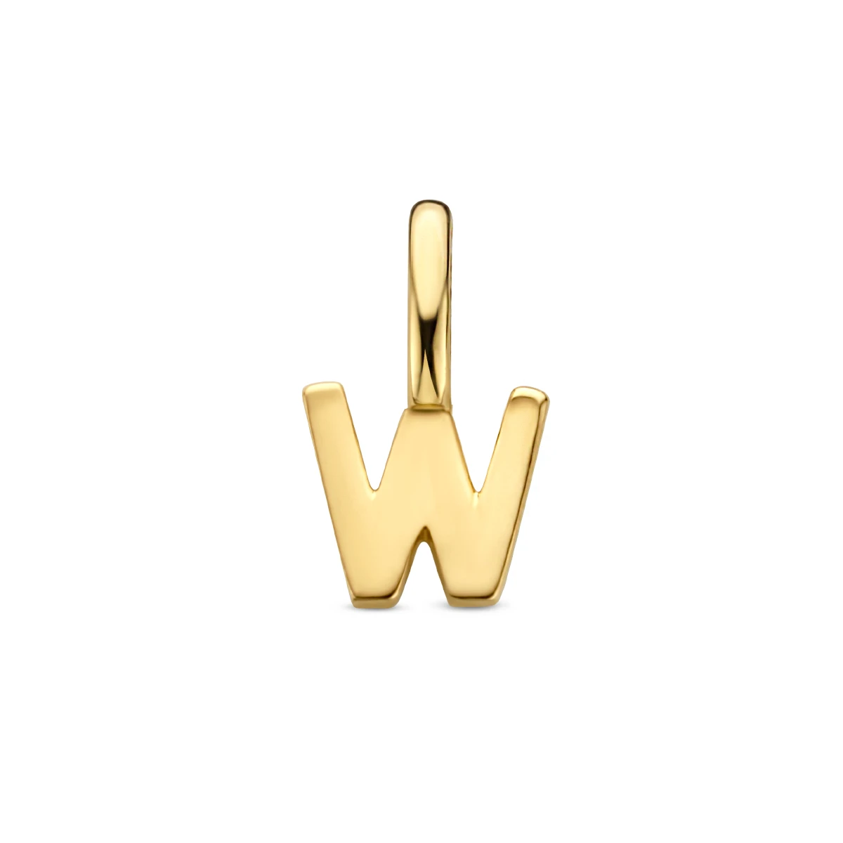 hanger letter 14K geelgoud