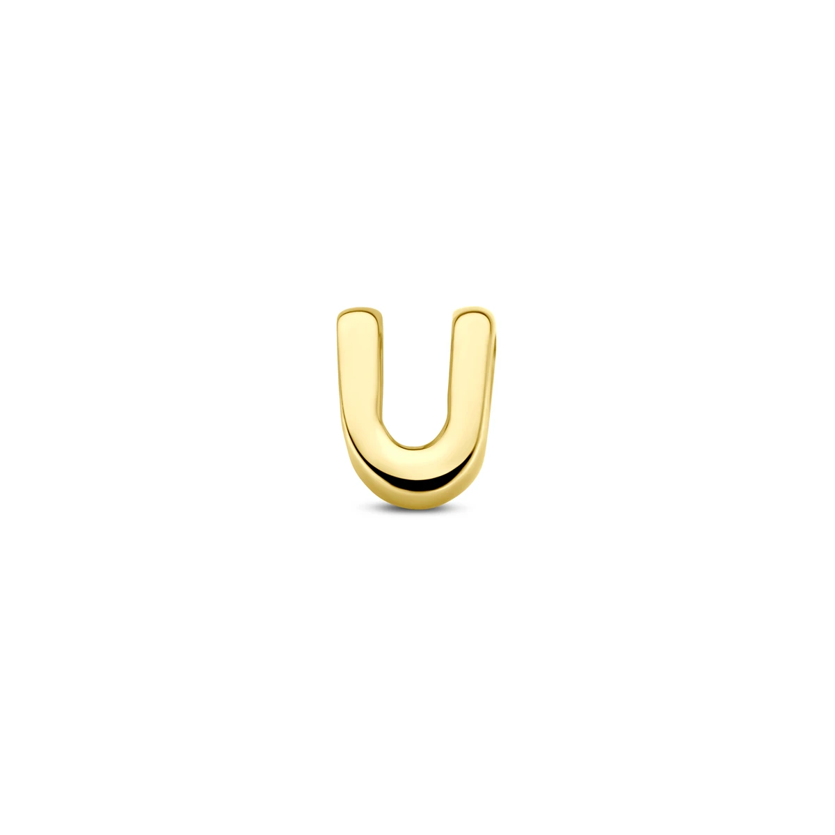 hanger letter 14K geelgoud
