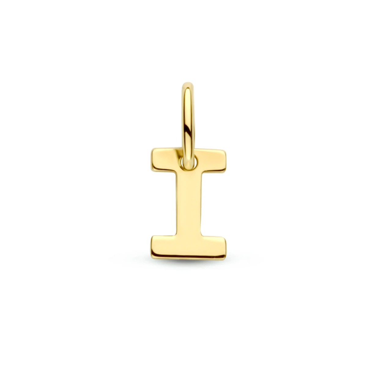 hanger letter 14K geelgoud