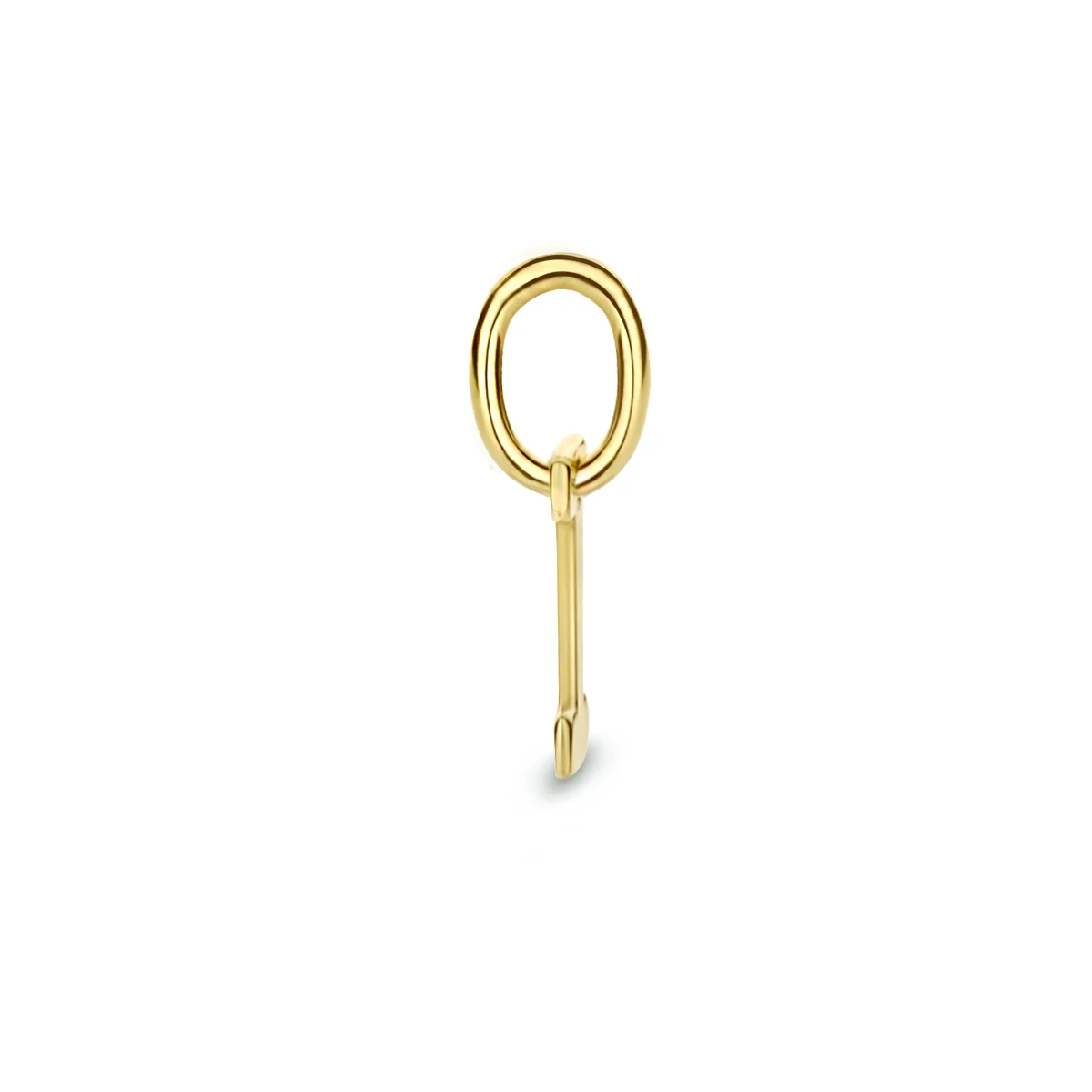 hanger letter 14K geelgoud
