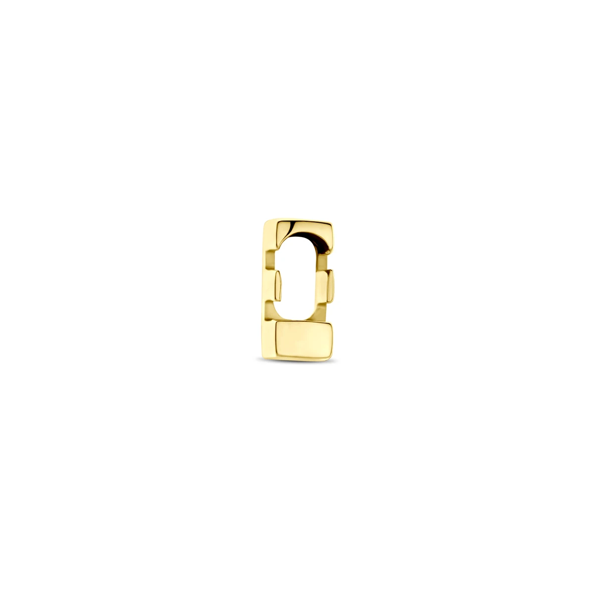 hanger letter 14K geelgoud