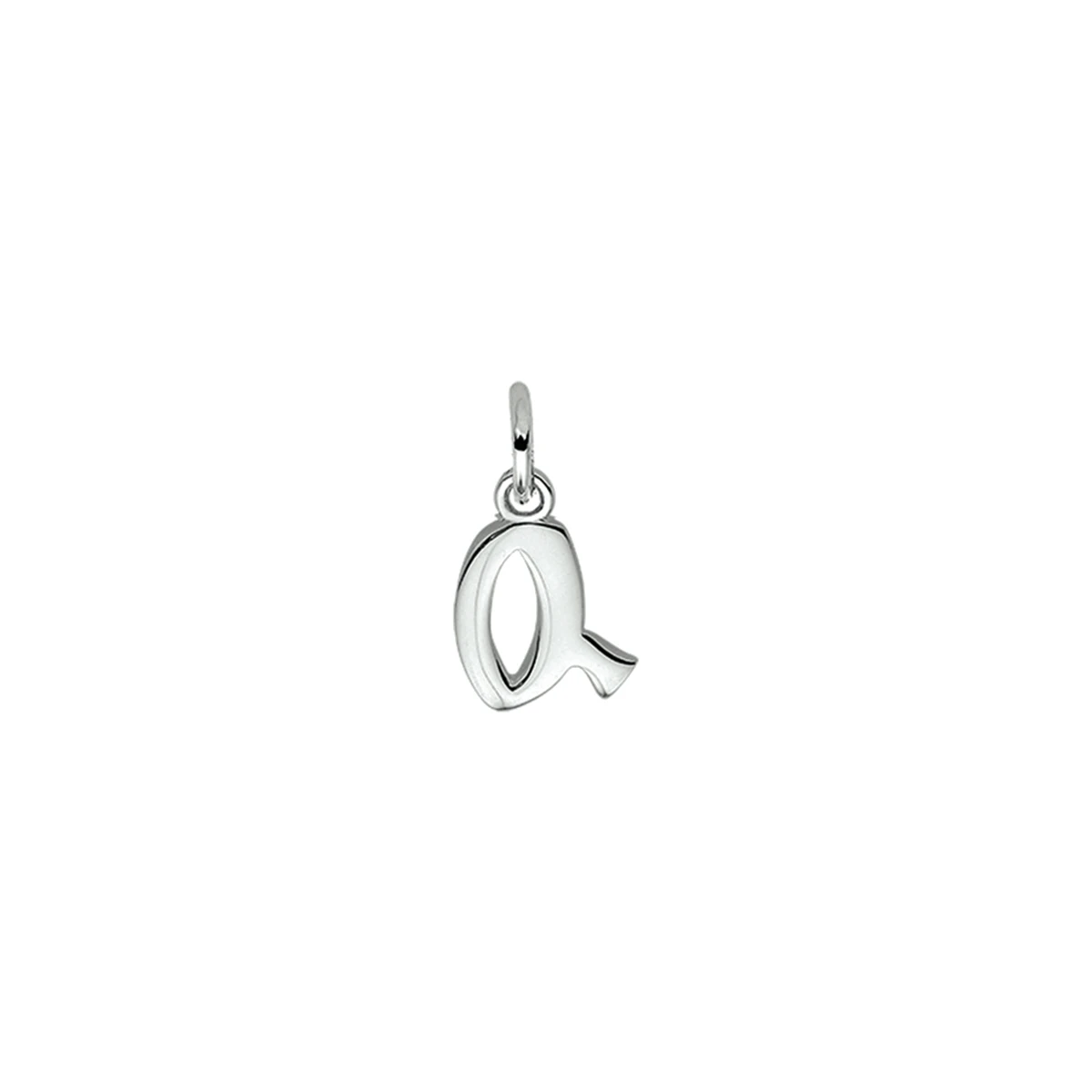 hanger letter q zilver gerhodineerd