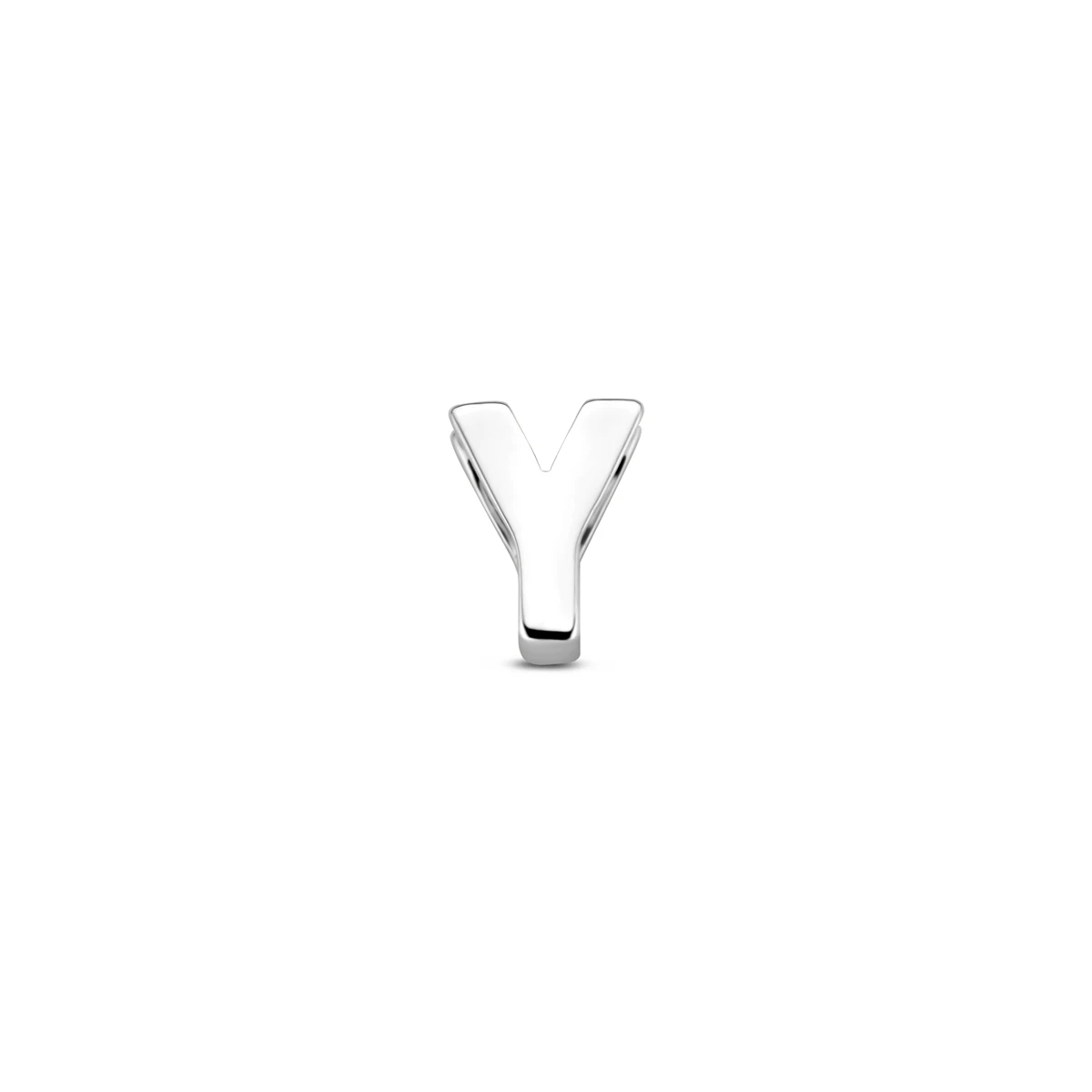 hanger letter Y zilver gerhodineerd