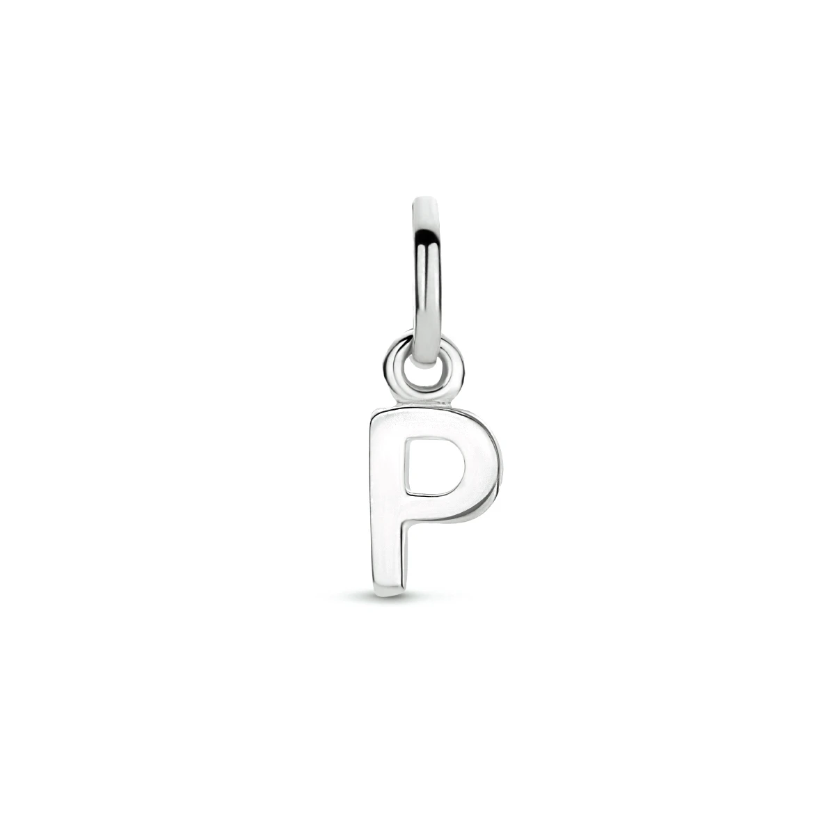 hanger letter zilver gerhodineerd
