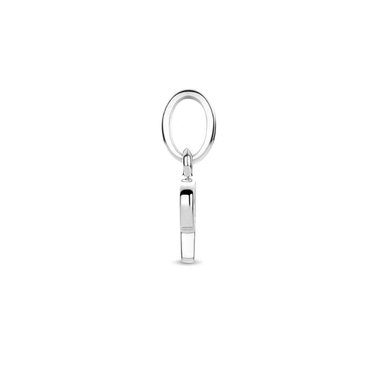 hanger letter zilver gerhodineerd