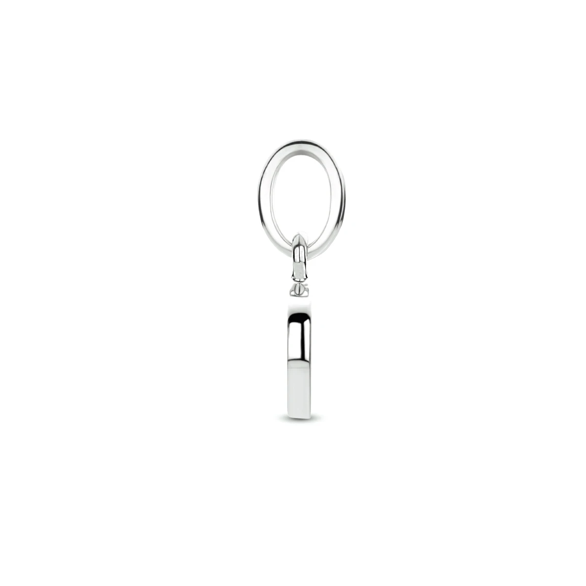hanger letter zilver gerhodineerd