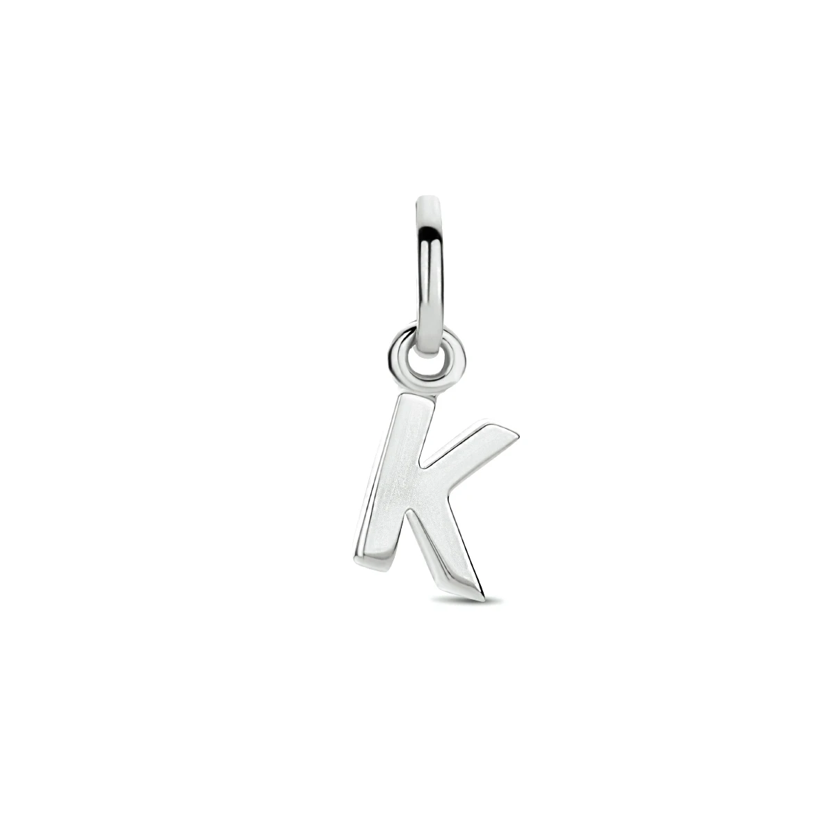 hanger letter zilver gerhodineerd