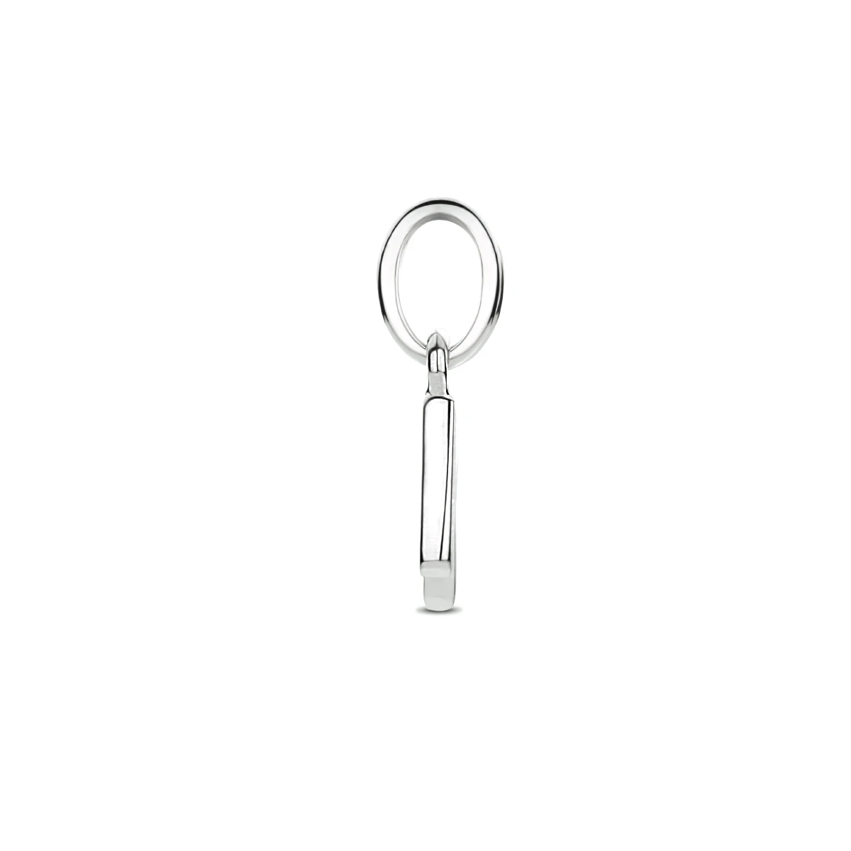 hanger letter zilver gerhodineerd