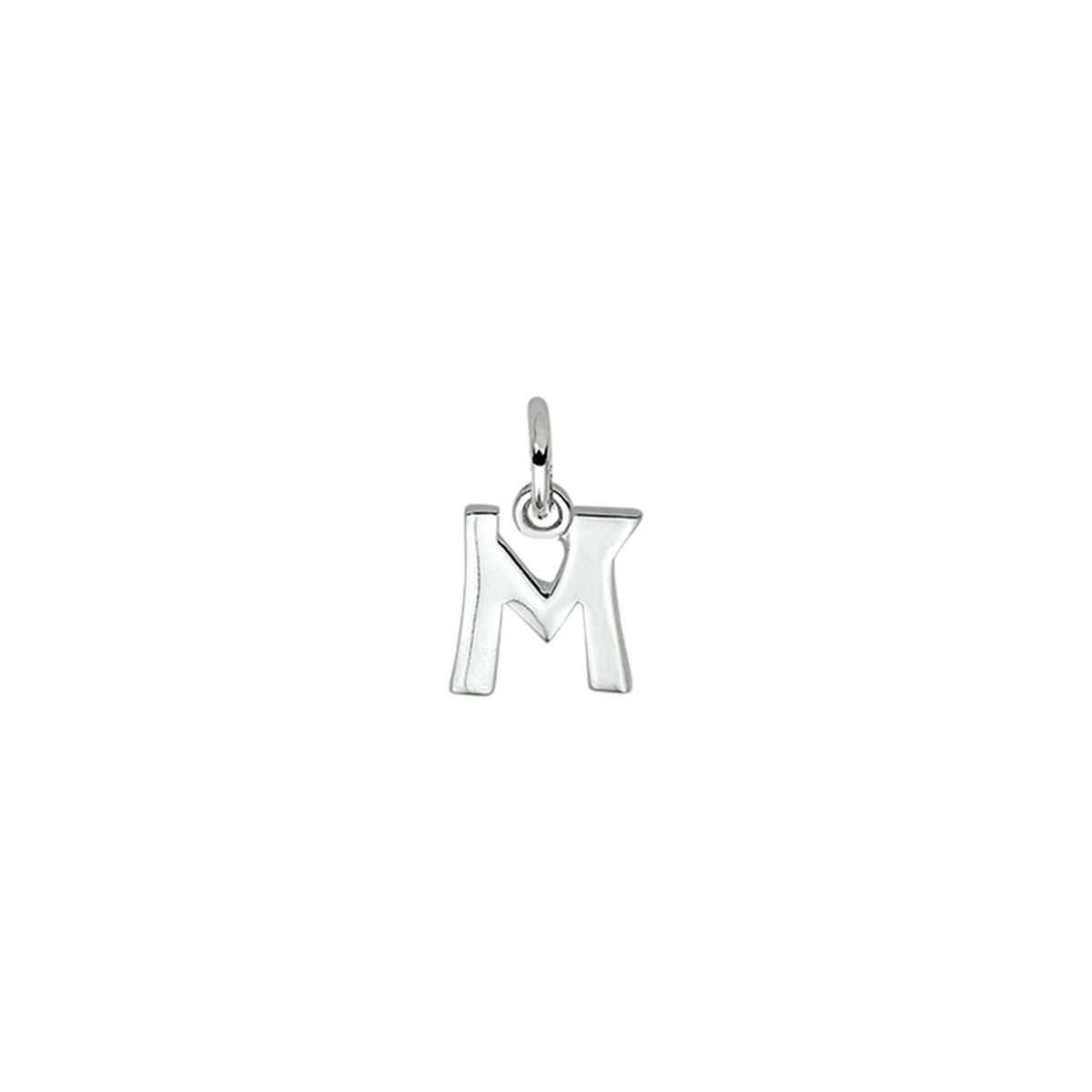 hanger letter zilver gerhodineerd