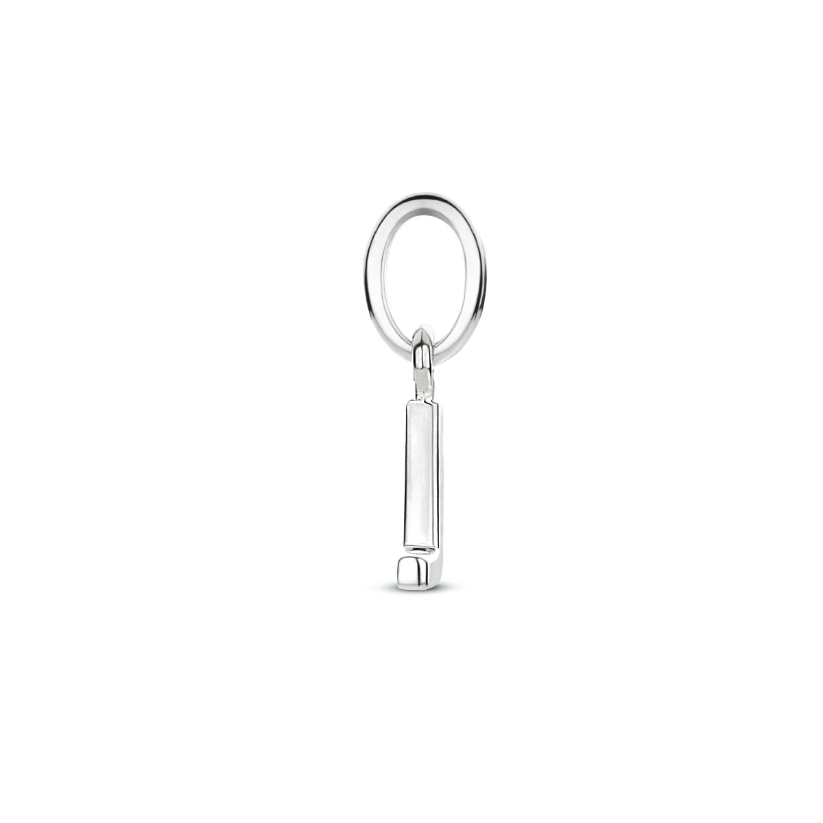 hanger letter zilver gerhodineerd