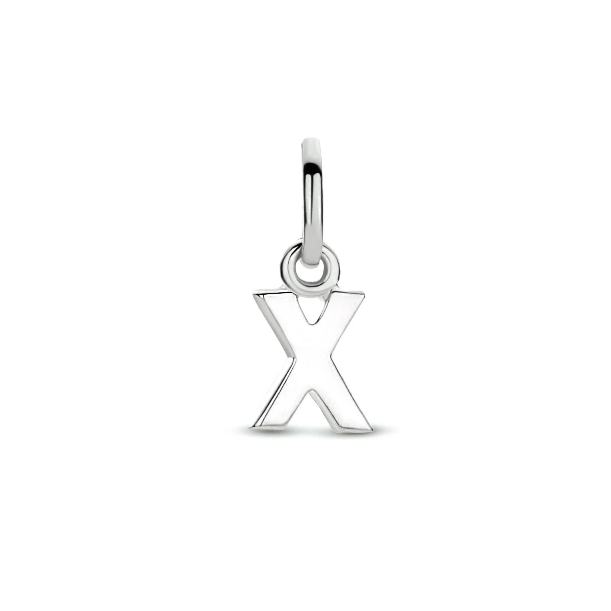 hanger letter zilver gerhodineerd