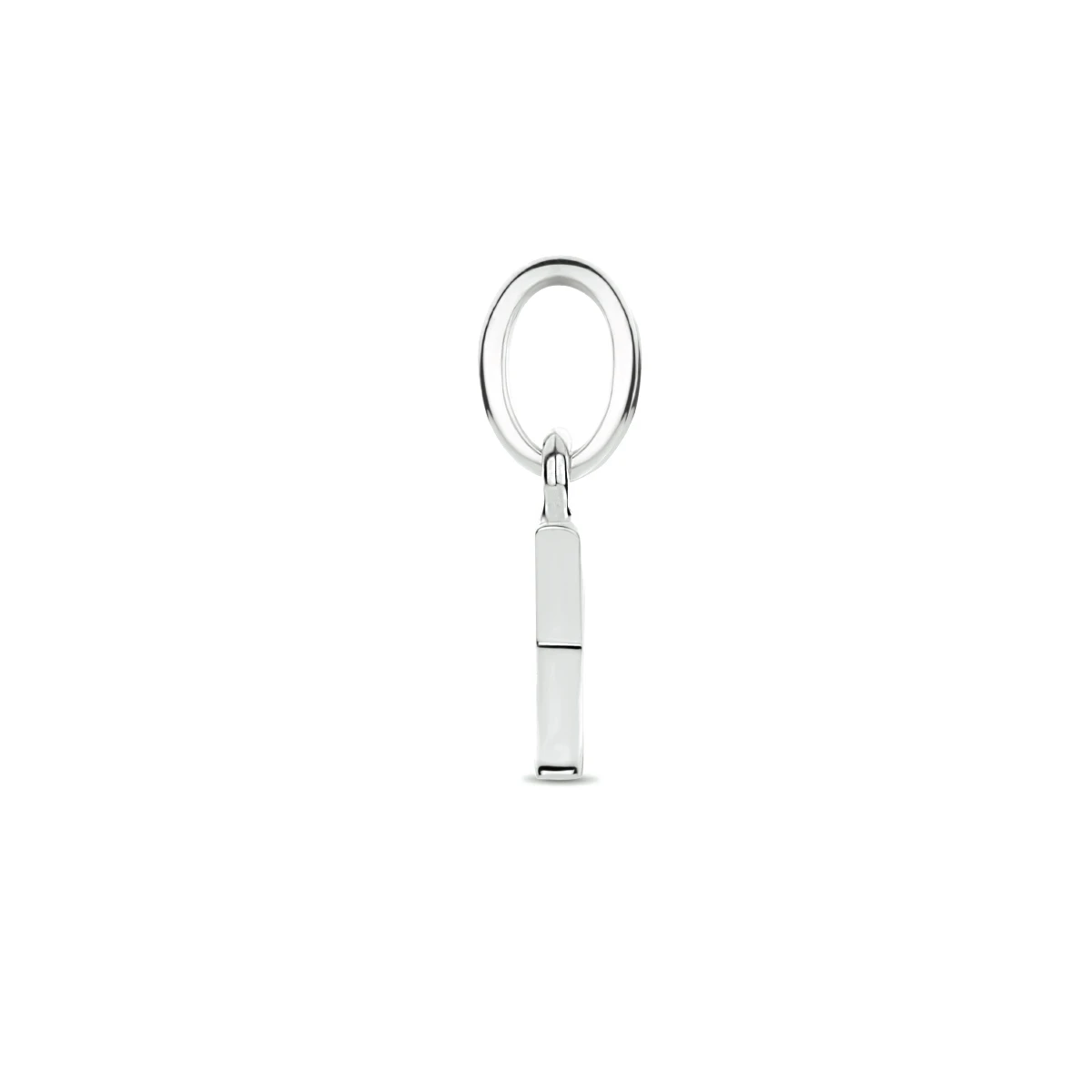 hanger letter zilver gerhodineerd