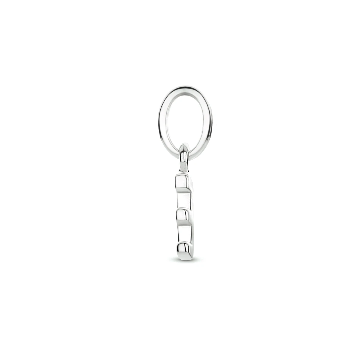 hanger letter zilver gerhodineerd