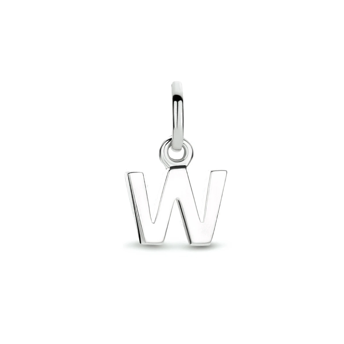 hanger letter zilver gerhodineerd