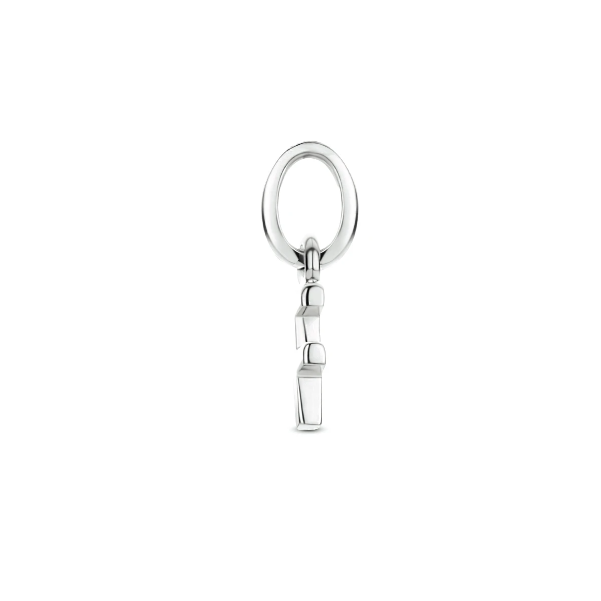 hanger letter zilver gerhodineerd
