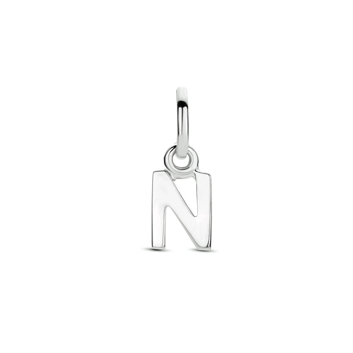 hanger letter zilver gerhodineerd