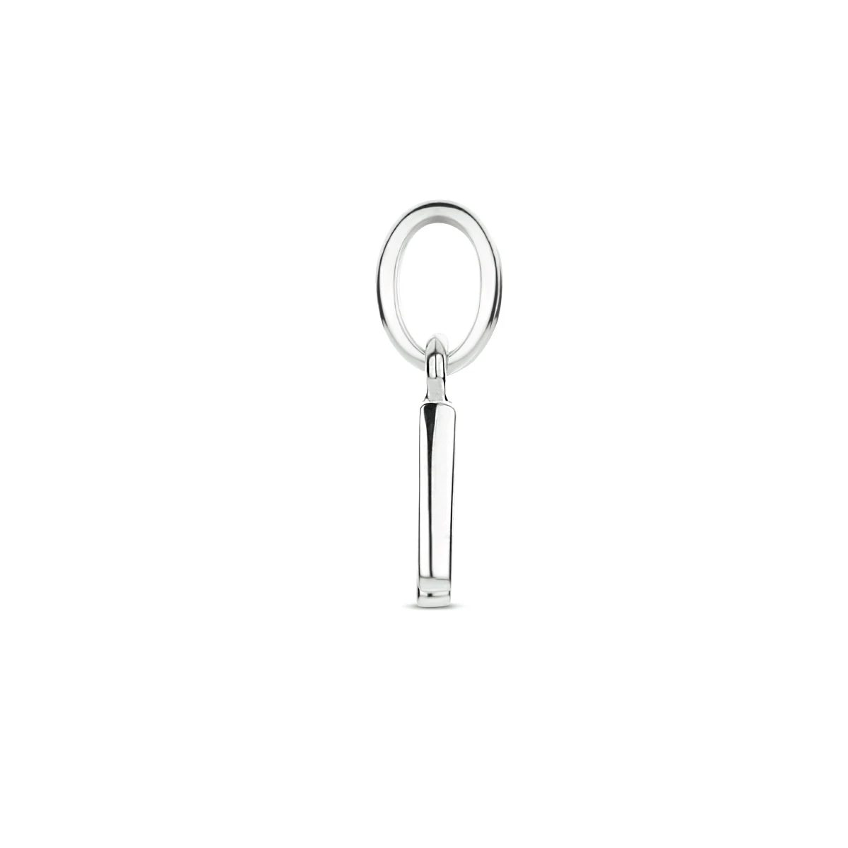 hanger letter zilver gerhodineerd