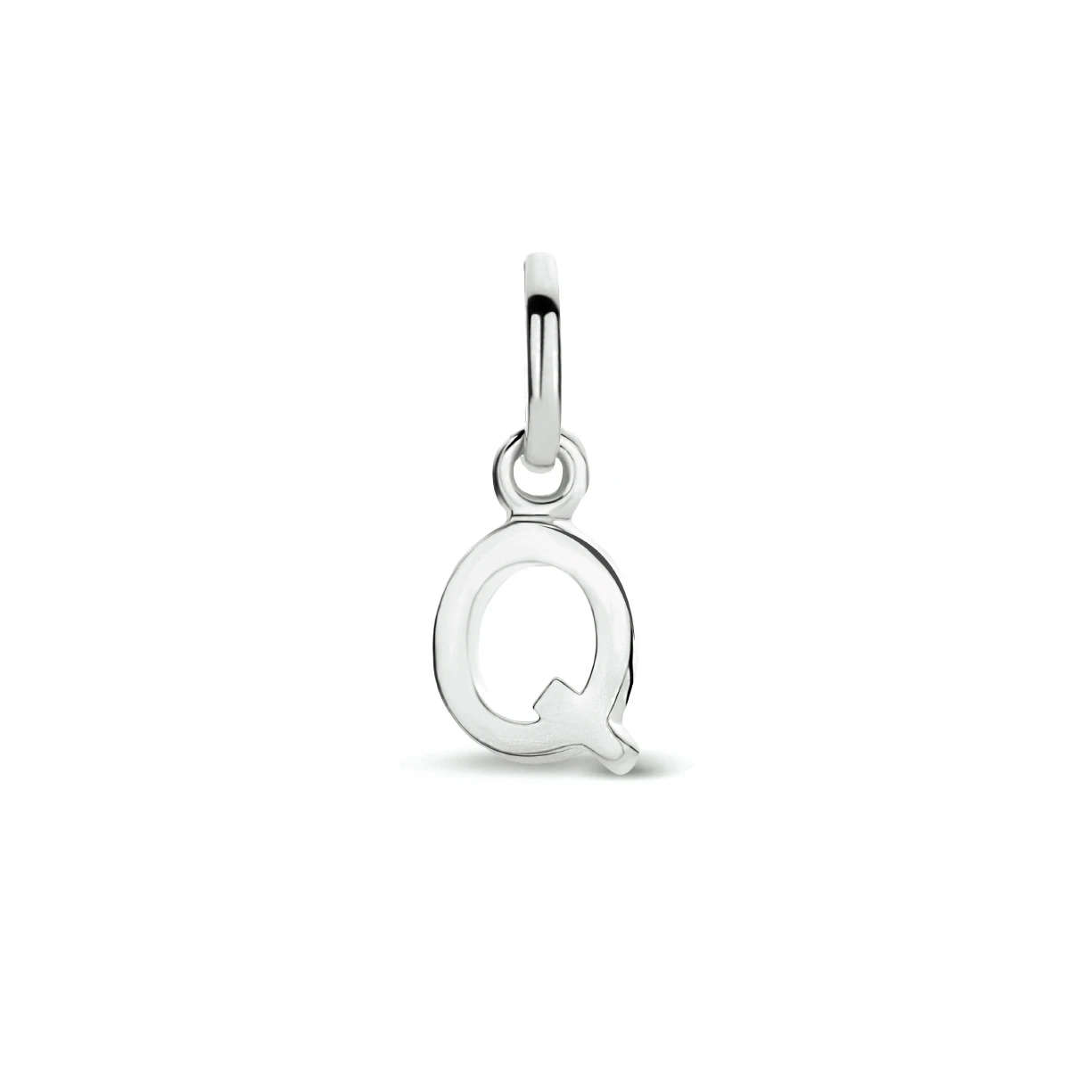 hanger letter zilver gerhodineerd