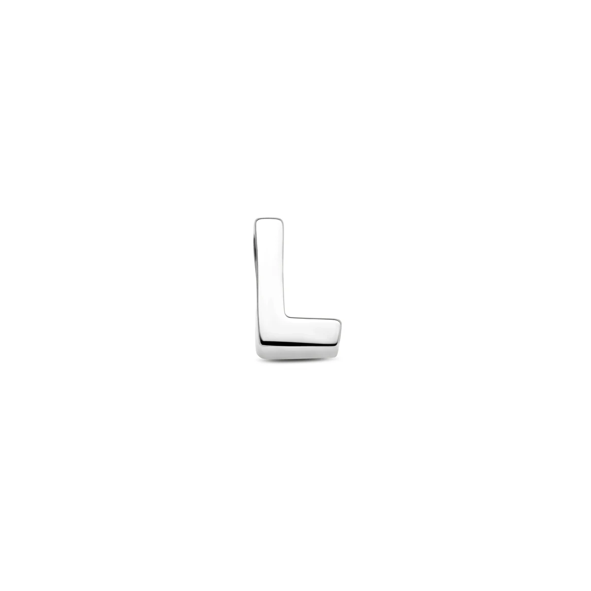 hanger letter zilver gerhodineerd