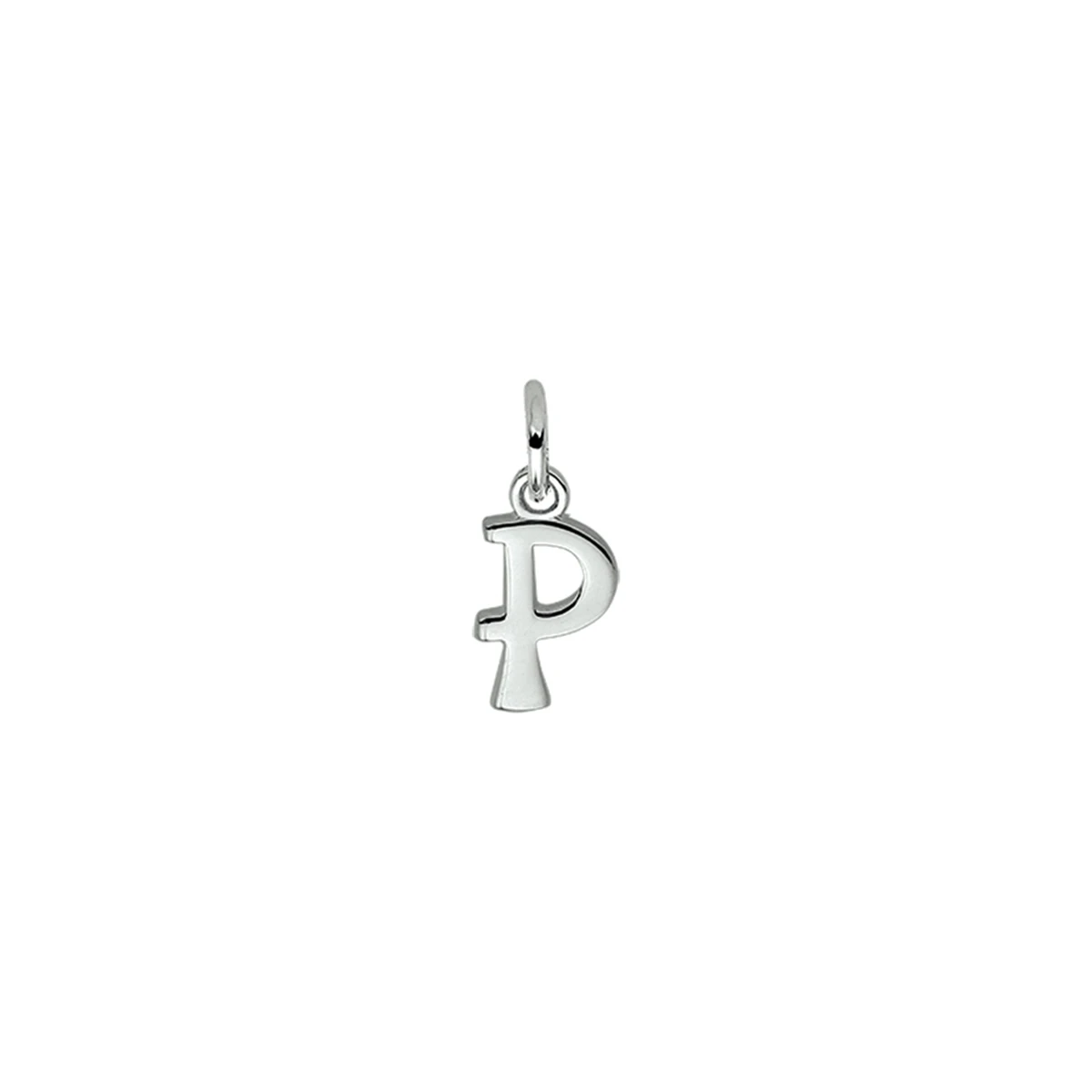 hanger letter zilver gerhodineerd