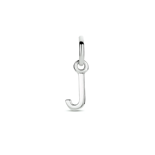 hanger letter zilver gerhodineerd