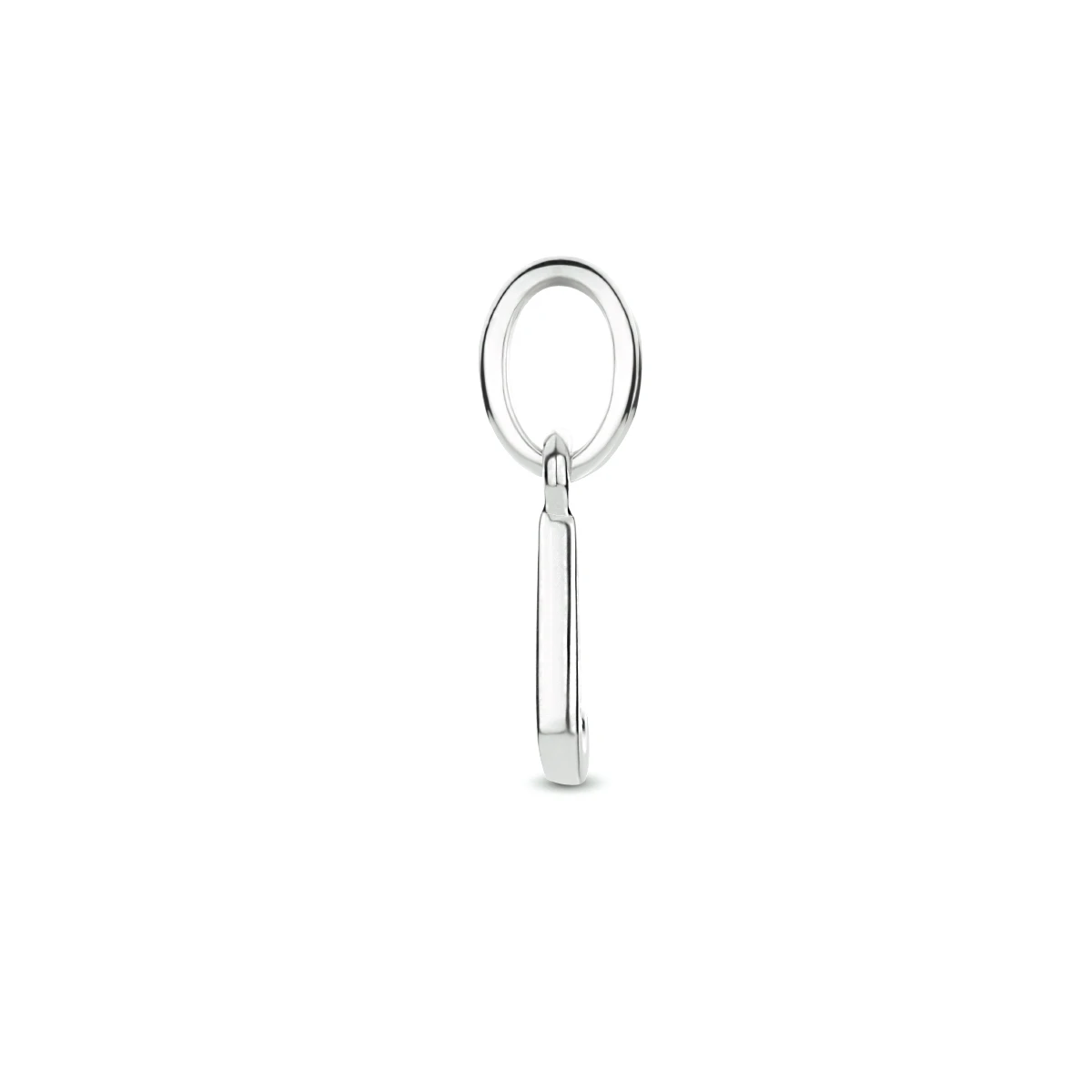 hanger letter zilver gerhodineerd